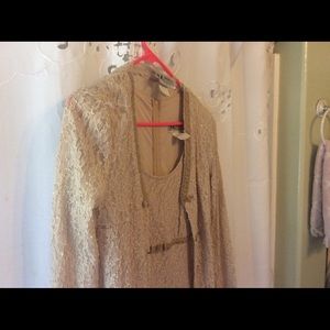 Beautiful Vintage lace dress/jacket